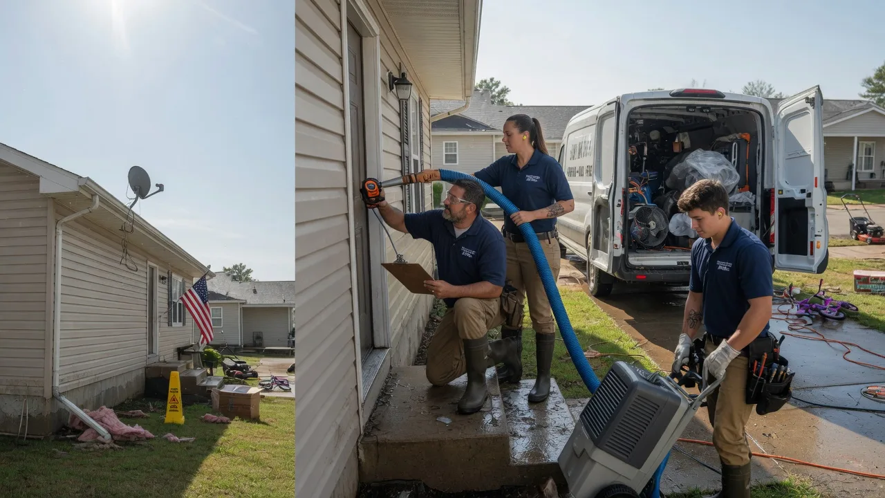 Ceiling Water Damage Restoration in Walhonding, OH near me