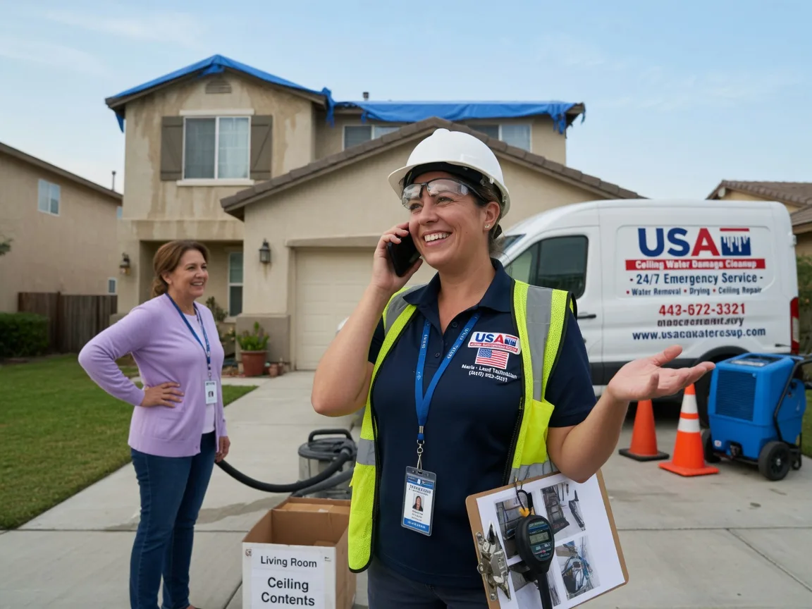 Ceiling Water Damage Restoration Walhonding, OH FAQs